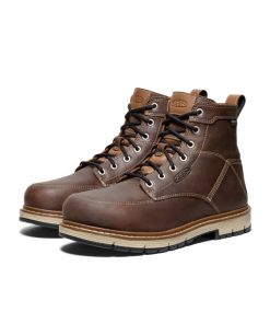 Alternative view of Men's San Jose 6 Waterproof 90° Heel Boot (Aluminum Toe)  |  Bison/Black