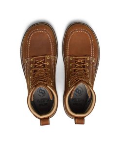 Alternative view of Men's Liberty 8 Waterproof Boot (Soft Toe)  |  Leather Brown/Birch