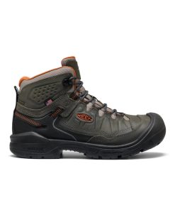 Men's Targhee IV Waterproof Work Boot (Carbon Toe)  |  Magnet/Black