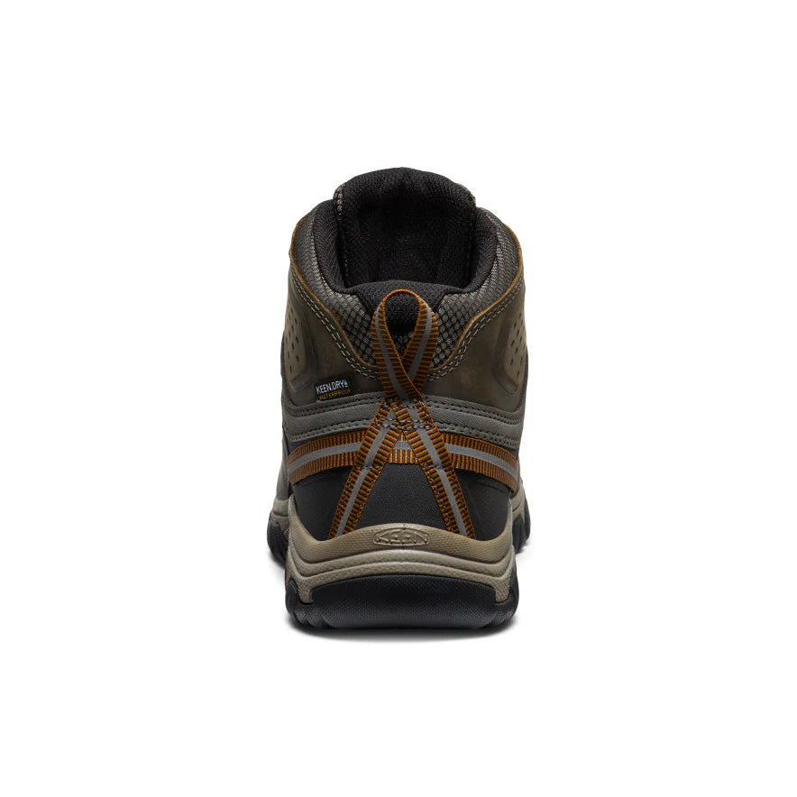 Men's Targhee III Waterproof Mid Wide | Black Olive/Golden Brown - Image 5
