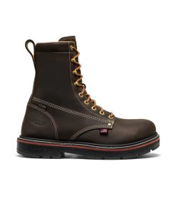 Men's Liberty 8 Waterproof 90° Heel Boot (Carbon Toe)  |  Coffee Bean/Black