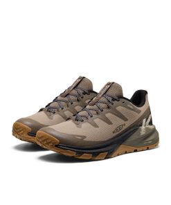 Alternative view of Men's Targhee Apex Waterproof Hiking Shoe  |  Brindle/Canteen