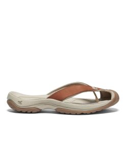 Women's Waimea Leather Flip-Flop  |  Sorrel Horse/Plaza Taupe