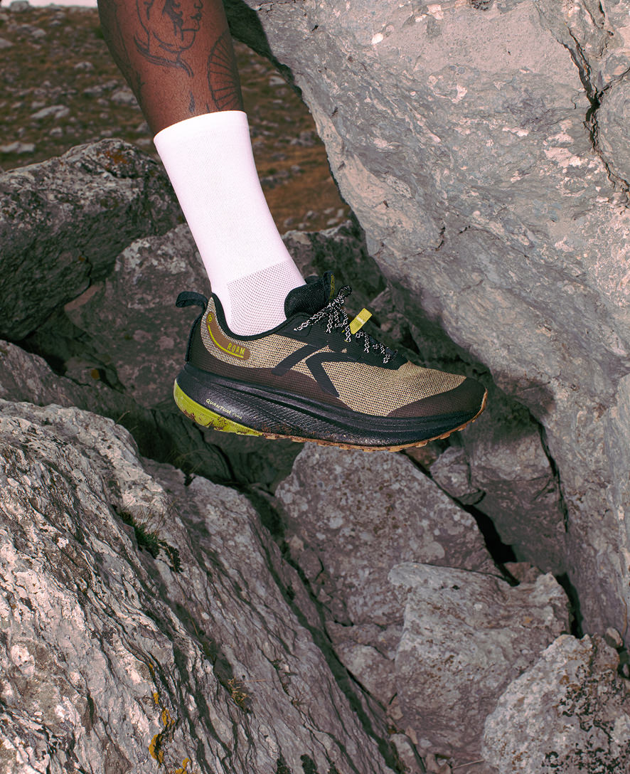 Men's Roam Trail Running Shoe | Alloy/Naval Academy - Image 8
