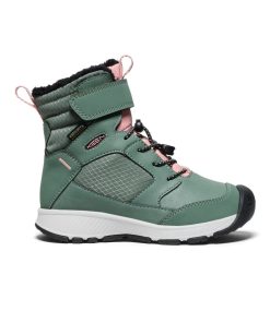 Little Kids' Skua Waterproof Winter Boot  |  Dark Forest/Rose Elegance