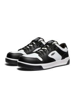 Alternative view of Men's Overton Work Shoe (Carbon Toe)  |  Star White/Black