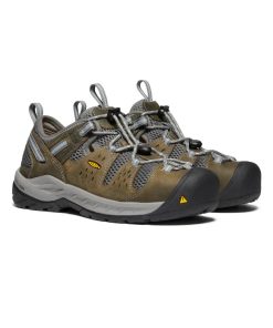 Alternative view of Women's Atlanta Cool II ESD (Steel Toe)  |  Gargoyle/Blue Fog