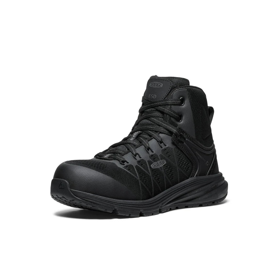 Women's Vista Energy Mid ESD (Carbon Toe) | Black/Black - Image 3