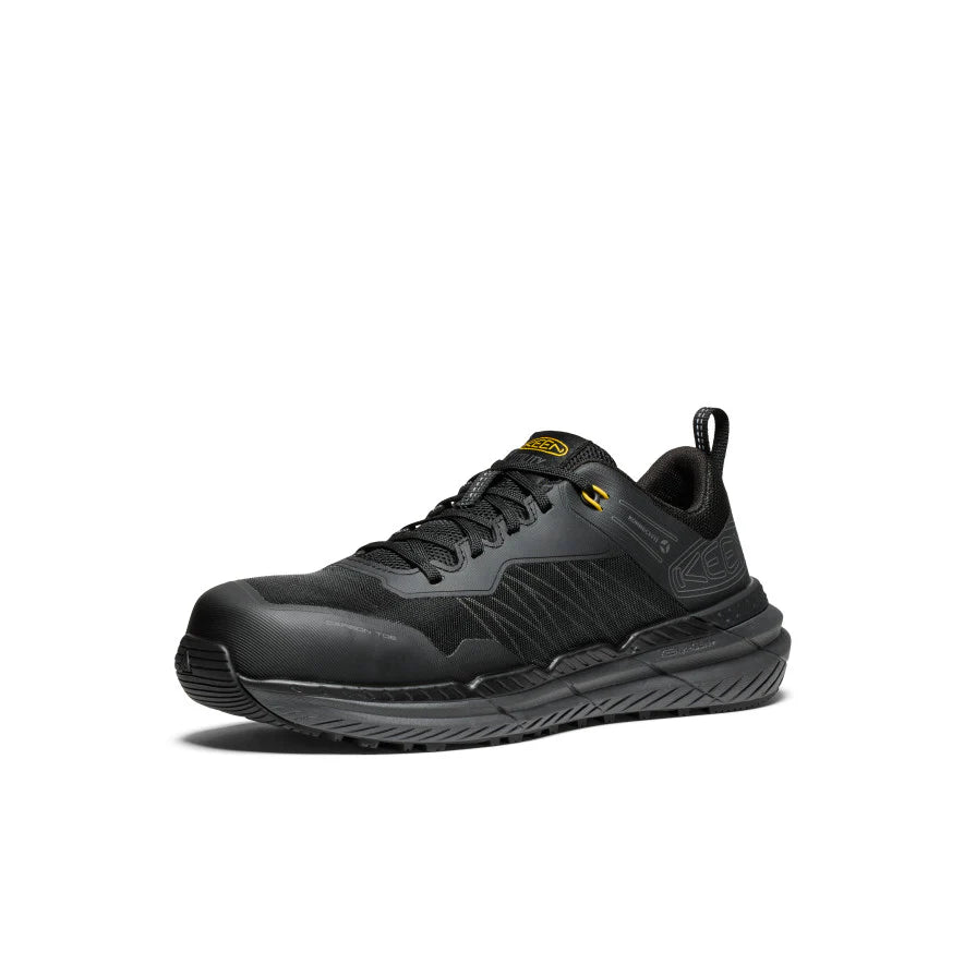 Men's Speedworks Work Sneaker (Carbon Toe) | Black/Steel Grey - Image 3