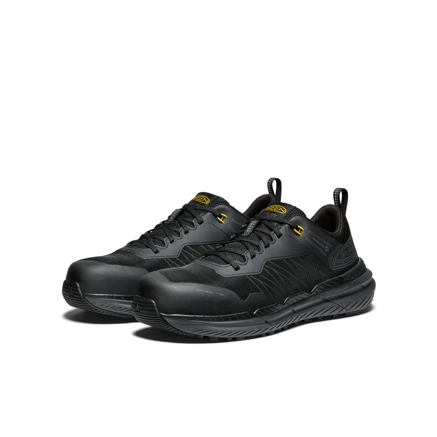 Men's Speedworks Work Sneaker (Carbon Toe) | Black/Steel Grey - Image 2