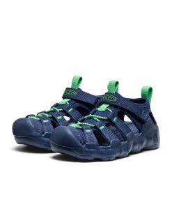 Alternative view of Little Kids' Hyperport H2 Sandal  |  Naval Academy/Vibrant Green