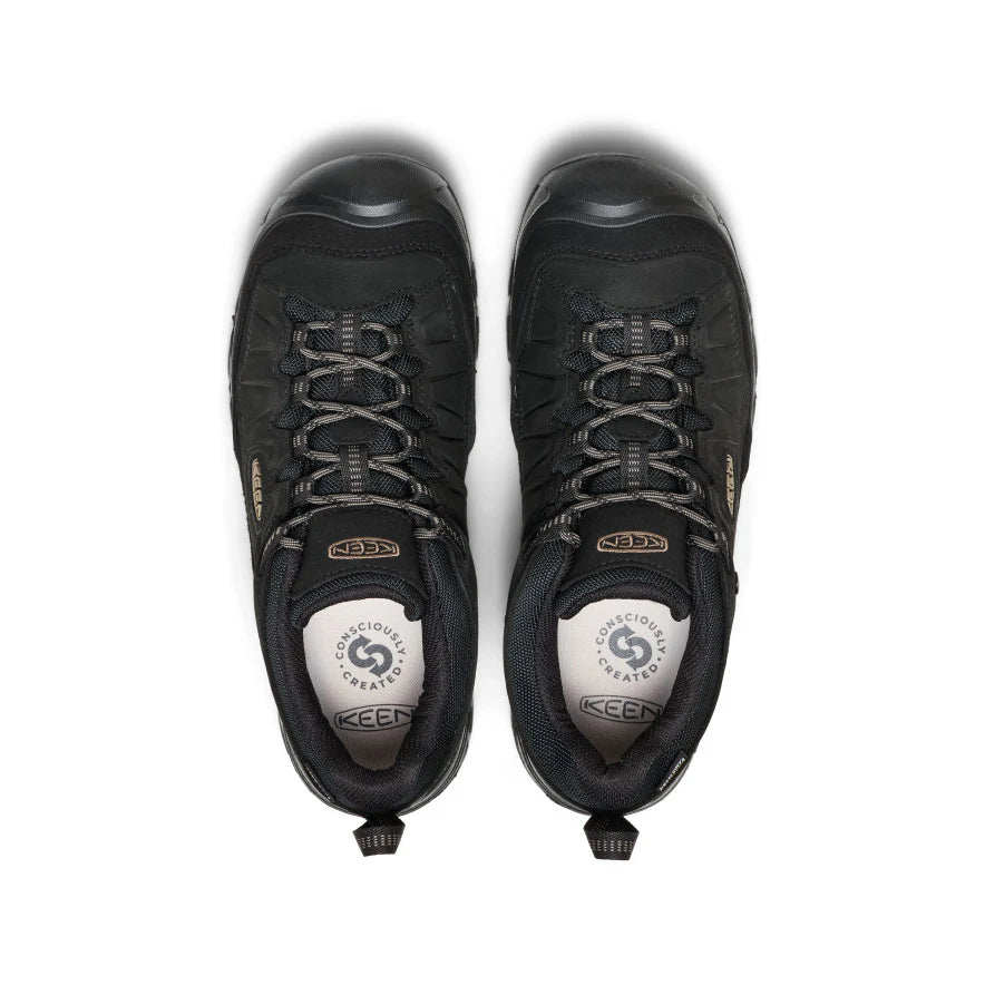 Men's Targhee IV Waterproof Hiking Shoe | Triple Black - Image 4