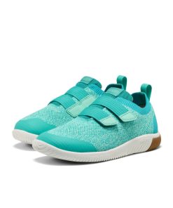 Alternative view of Big Kids' KNX Knit Double Strap  |  Bright Aqua/Cabbage