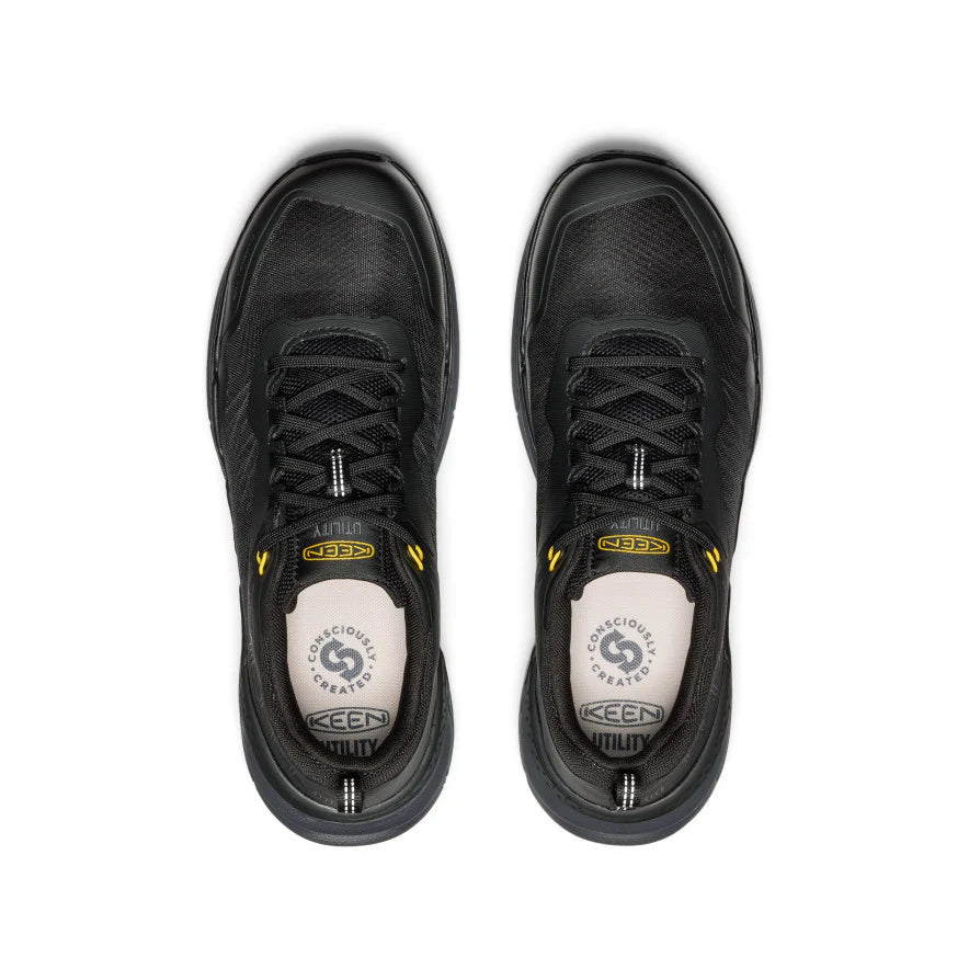 Men's Speedworks Work Sneaker (Carbon Toe) | Black/Steel Grey - Image 4